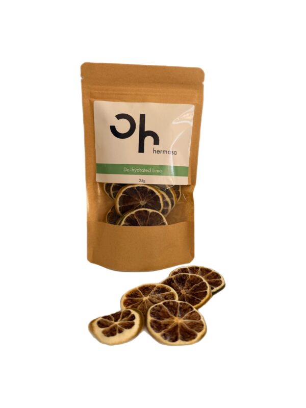 Image of package with slices of Dehydrated Lime